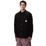 CARHARTT WIP FLINT SHIRT BLACK - Image 3