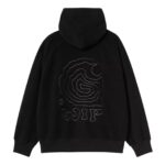CARHARTT WIP HELIX HOODIE BLACK PORPHYRY - Image 2