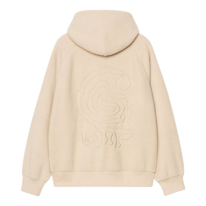 CARHARTT WIP HELIX HOODIE FLEUR DE SEL WALL - Image 2