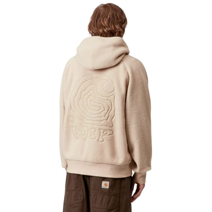 CARHARTT WIP HELIX HOODIE FLEUR DE SEL WALL - Image 4