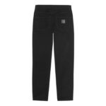CARHARTT WIP KLONDIKE PANT BLACK ONE WASH - Image 6