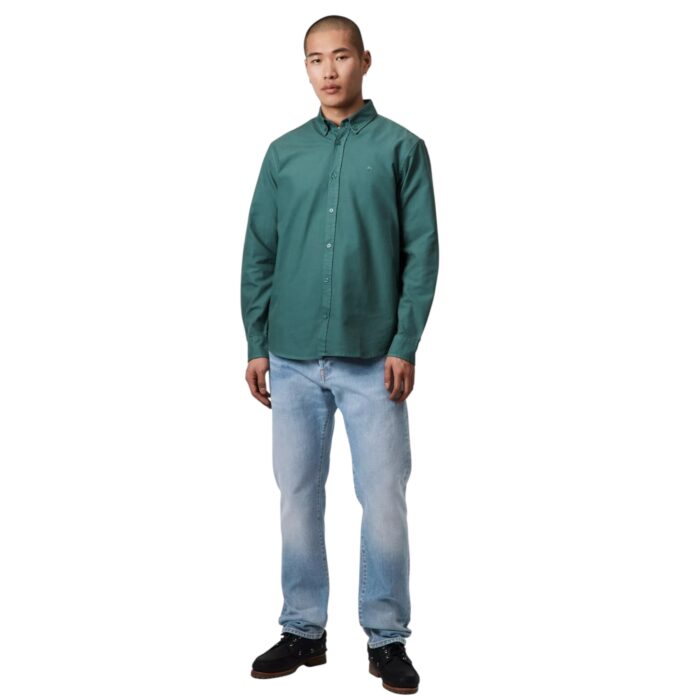 CARHARTT WIP KLONDIKE PANT BLUE LIGHT USED WASH - Image 4