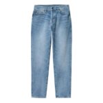 CARHARTT WIP KLONDIKE PANT BLUE LIGHT USED WASH - Image 5