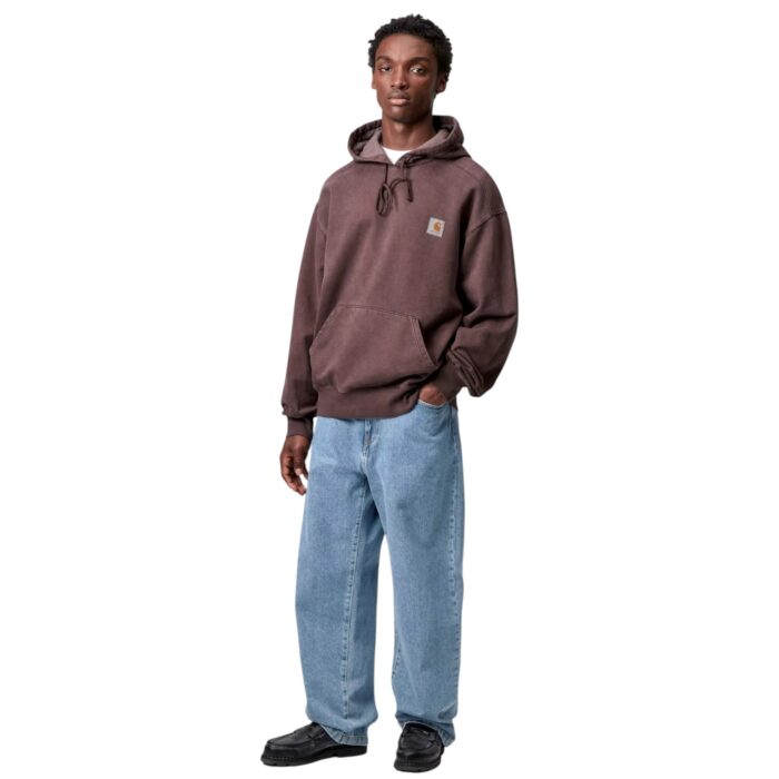 CARHARTT WIP LANDON PANT BLUE HEAVY STONE WASH - Image 4