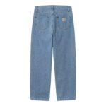 CARHARTT WIP LANDON PANT BLUE HEAVY STONE WASH - Image 5