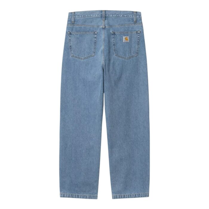 CARHARTT WIP LANDON PANT BLUE HEAVY STONE WASH - Image 5