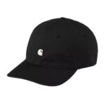CARHARTT WIP MADISON LOGO CAP BLACK WAX