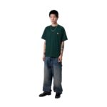 CARHARTT WIP MADISON T-SHIRT DARK FIR WAX - Image 5