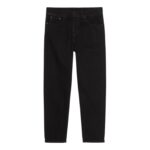 CARHARTT WIP NEWEL PANT BLACK ONE WASH - Image 5