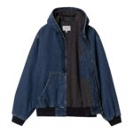 CARHARTT WIP OG ACTIVE JACKET BLUE STONE WASHED - Image 3