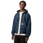 CARHARTT WIP OG ACTIVE JACKET BLUE STONE WASHED - Image 6
