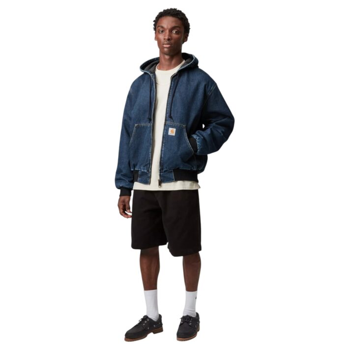 CARHARTT WIP OG ACTIVE JACKET BLUE STONE WASHED - Image 7