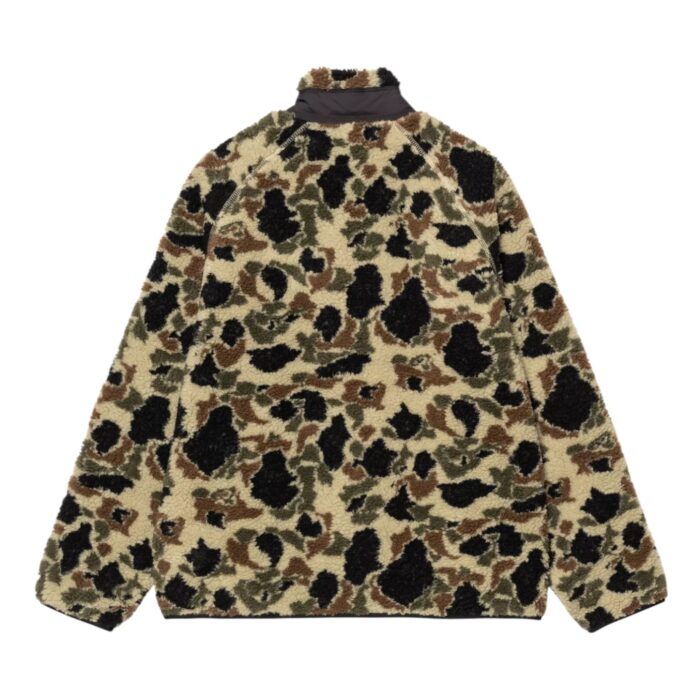 CARHARTT WIP PRENTIS LINER CAMO DUCK JACQUARD GREEN BLACK - Image 2