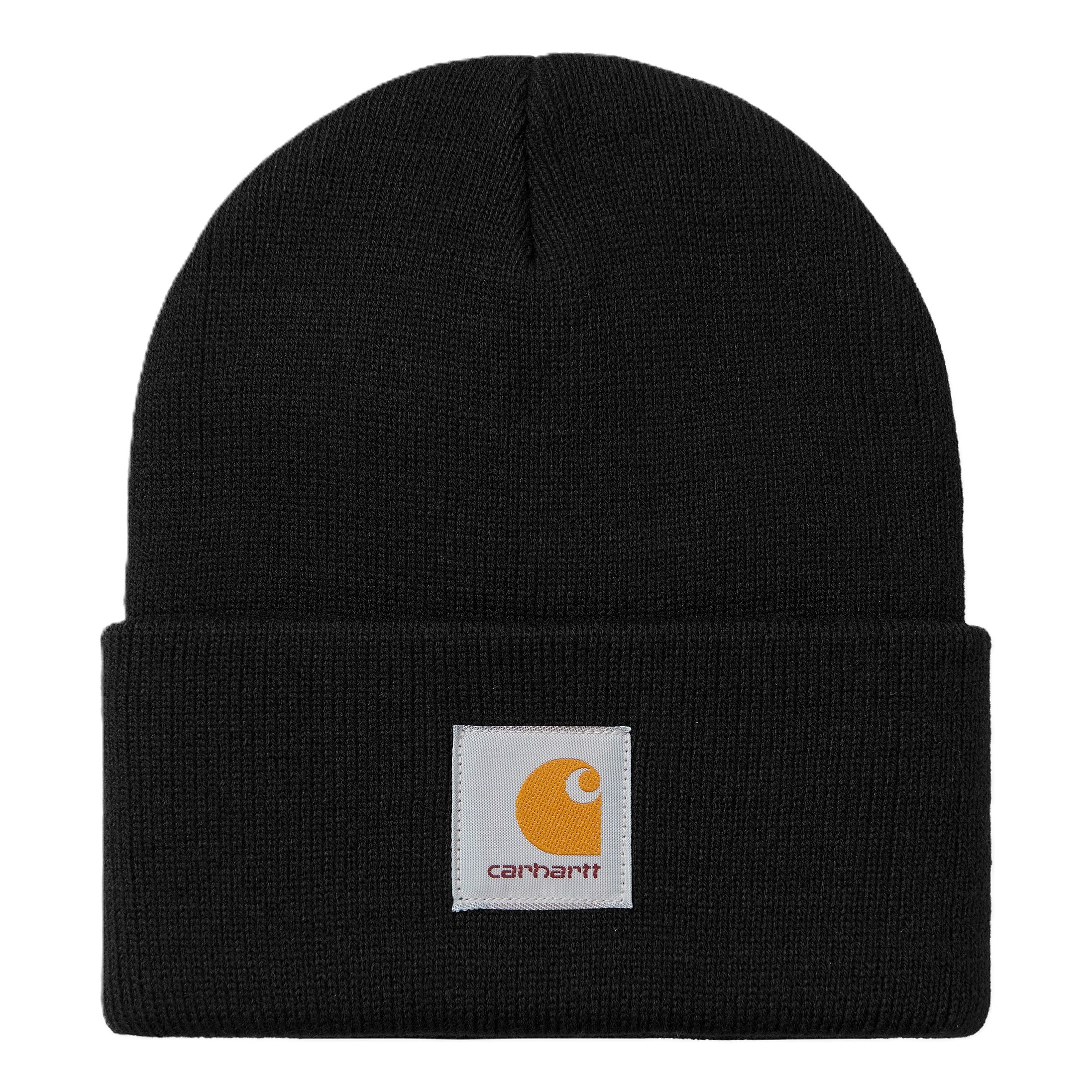 CARHARTT-WIP-SHORT-WATCH-BEANIE-BLACK-I017326-89-XX-6YEM-19E-1 CARHARTT WIP SHORT WATCH BEANIE BLACK - Εικόνα 1