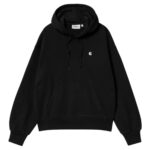 CARHARTT WIP W CASEY HOODIE BLACK SILVER