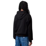 CARHARTT WIP W CASEY HOODIE BLACK SILVER - Image 4
