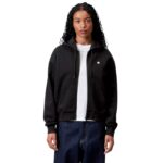 CARHARTT WIP W CASEY ZIP HOODIE BLACK SILVER - Image 5