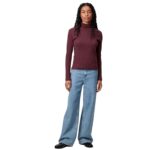 CARHARTT WIP W JANE PANT BLUE HEAVY STONE WASH - Image 4