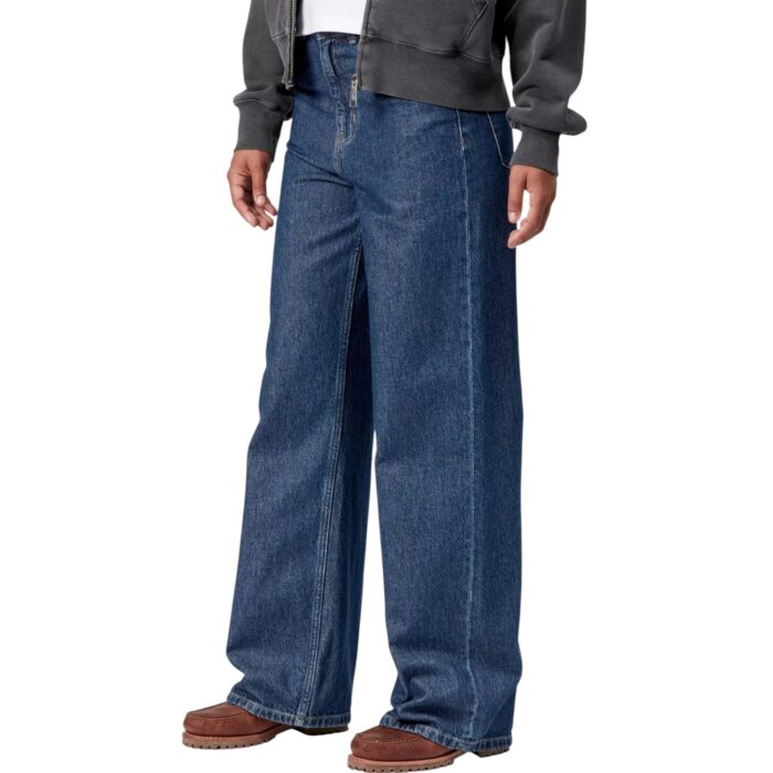 CARHARTT WIP W JANE PANT BLUE STONE WASHED - Image 3