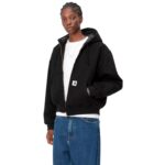 CARHARTT WIP W OG ACTIVE JACKET BLACK RINSED - Image 4