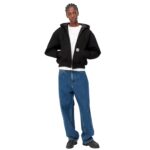 CARHARTT WIP W OG ACTIVE JACKET BLACK RINSED - Image 7