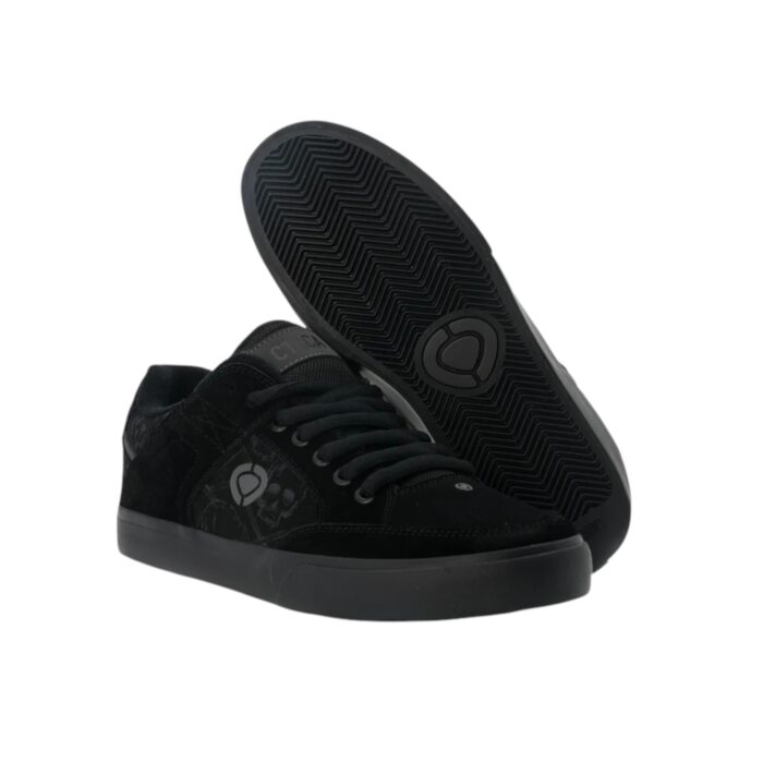 CIRCA 205 VULC SE SHOES BLACK BLACK SKULL - Image 6
