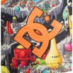 DC BASIS PRINT SNOW JACKET OUTER WORLD BLACK - Image 5