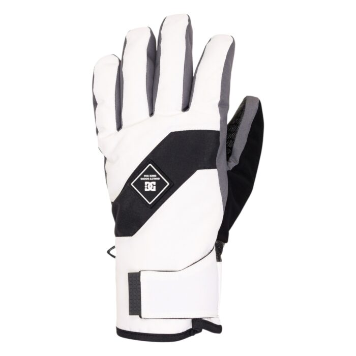 DC FRANCHISE SNOW GLOVES WHITE - Image 3