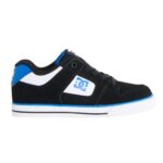 DC YOUTH PURE ELASTIC BLACK WHITE BLUE