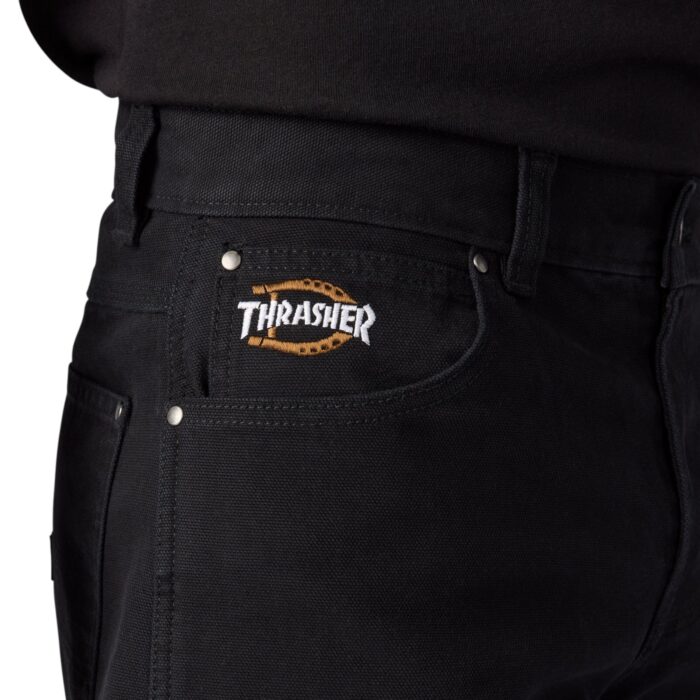 DICKIES X THRASHER PANT BLACK - Image 4