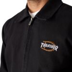 DICKIES X THRASHER JACKET BLACK - Image 4