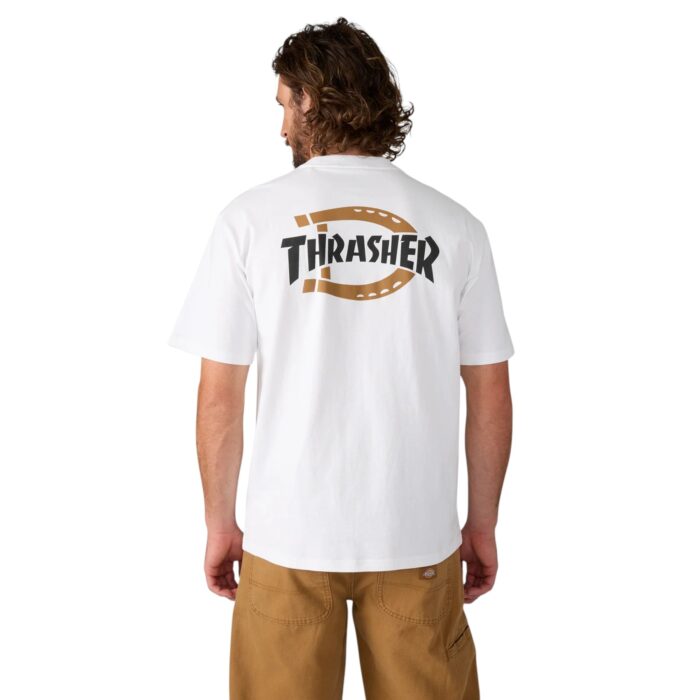 DICKIES X THRASHER T-SHIRT WHITE - Image 2
