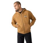 DICKIES X THRASHER ZIP HOODIE BROWN DUCK
