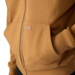 DICKIES X THRASHER ZIP HOODIE BROWN DUCK - Image 4