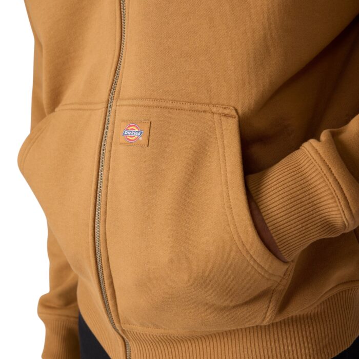 DICKIES X THRASHER ZIP HOODIE BROWN DUCK - Image 4