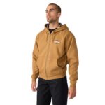 DICKIES X THRASHER ZIP HOODIE BROWN DUCK - Image 3