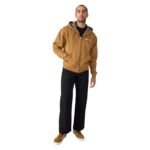 DICKIES X THRASHER ZIP HOODIE BROWN DUCK - Image 6