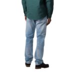 CARHARTT WIP KLONDIKE PANT BLUE LIGHT USED WASH - Image 2