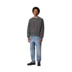 CARHARTT WIP NEWEL PANT BLUE LIGHT USED WASH - Image 4