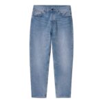 CARHARTT WIP NEWEL PANT BLUE LIGHT USED WASH - Image 5