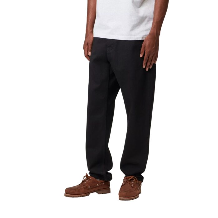 CARHARTT WIP NEWEL PANT BLACK ONE WASH - Image 3