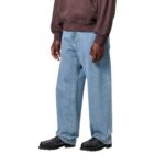 CARHARTT WIP LANDON PANT BLUE HEAVY STONE WASH - Image 3