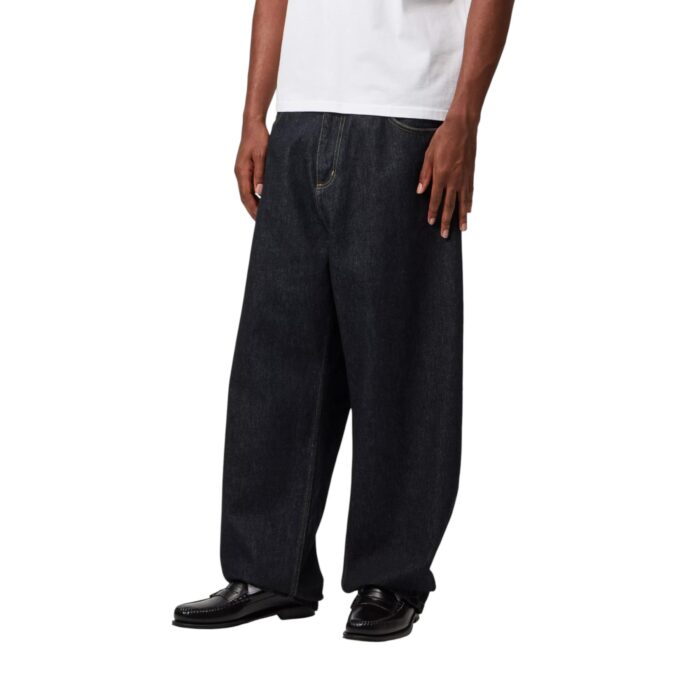 CARHARTT WIP BRANDON PANT BLUE RINSED - Image 3