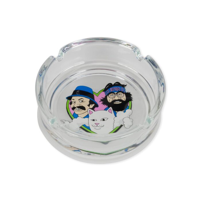 RIPNDIP X CHEECH AND CHONG I LOVE ASHTRAY CLEAR - Εικόνα 2