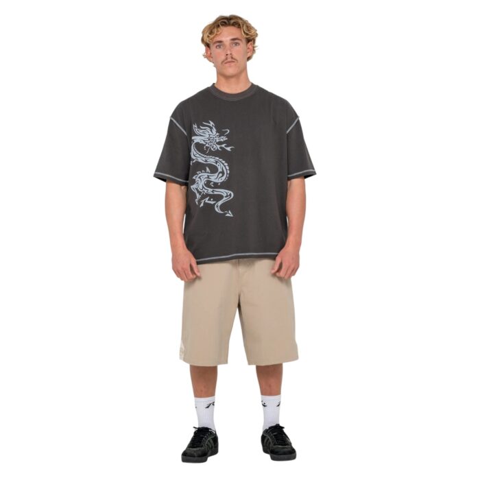 RUSTY SPYRO T-SHIRT COAL - Image 5