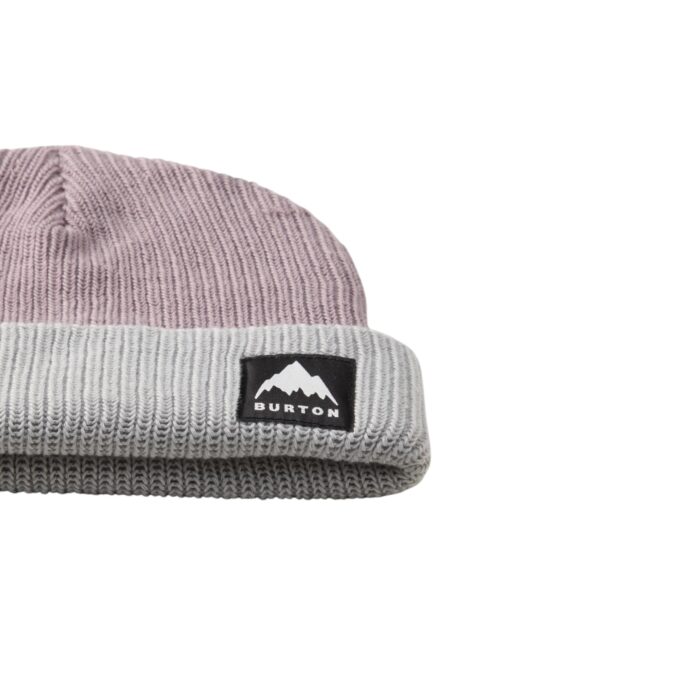 BURTON RECYCLED VT BEANIE WASHED LAVENDER GRAY CLOUD - Image 3