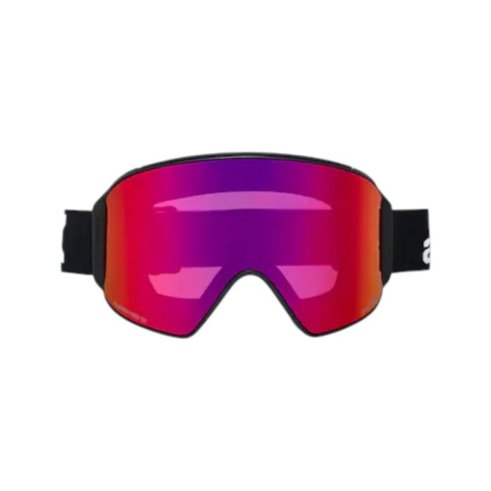 ANON M4 CYLINDRICAL MFI SNOW GOGGLES BLACK PERCEIVE SUNNY RED BONUS LENS PERCEIVE CLOUDY BURST - Image 2