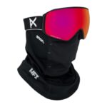 ANON M4 TORIC MFI SNOW GOGGLES BLACK PERCEIVE SUNNY RED BONUS LENS PERCEIVE CLOUDY BURST - Image 5