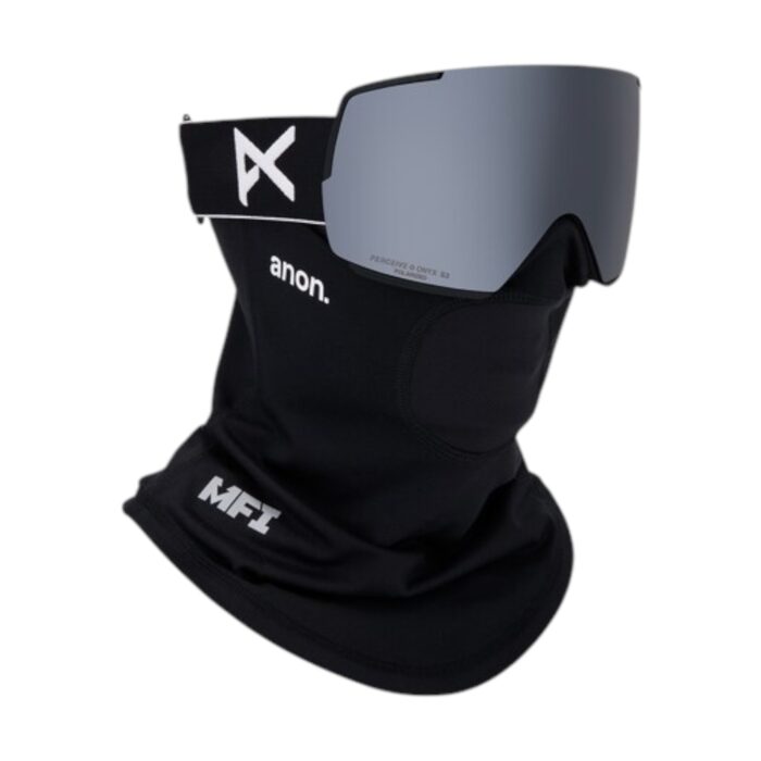 ANON M5 FLAT TORIC MFI SNOW GOGGLES BLACK PERCEIVE SUNNY POLARIZED ONYX BONUS LENS PERCEIVE VARIABLE VIOLET - Image 4