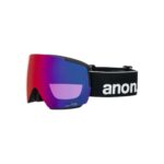 ANON M5 FLAT TORIC MFI SNOW GOGGLES BLACK PERCEIVE SUNNY RED BONUS LENS CLOUDY BURST - Image 3